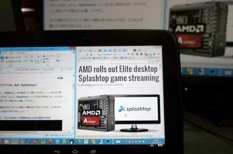 【動画】PCの3Dベンチ画面をAndroidタブレットに飛ばしてみた【#AMD勉強会】