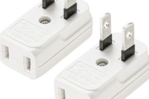 シンプルなのはコレ！サンワサプライの「スペースアダプタ」で電源コンセントをL字に曲げる（たて型・よこ型）