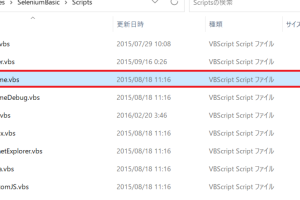 SeleniumBasicでオートメーションエラーが発生する場合の対処方法